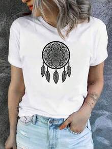 Camiseta Blanca - Negro - Ver 6
