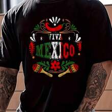 Celebra el Cinco de Mayo con una camiseta para hombre y mujer, con un elegante diseño gráfico.Ropa casual perfecta para la ocasión.Además, un excelente regalo para el Día de la Madre, que muestra a la mejor madre del mundo. - Negro - Ver 6