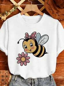 Women T-Shirts - White - View 2