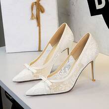 Women Heeled Sandals - White - View 2