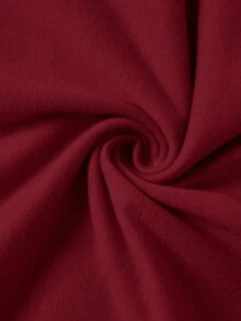 Vestido casual ceñido con escote strapless para cena para mujer - Rojo 2 - Ver 8