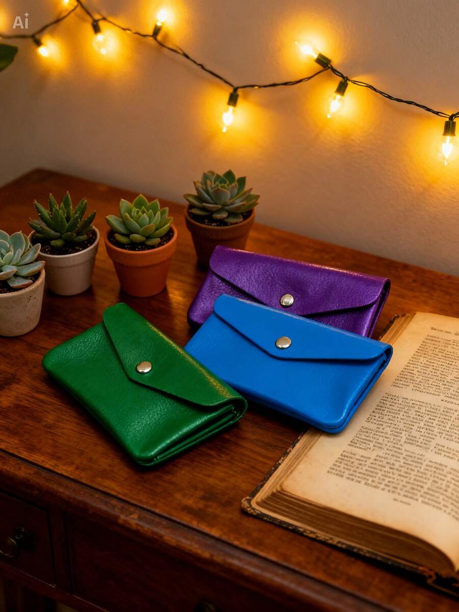 Coin Purses - 퍼플 - 보기 1