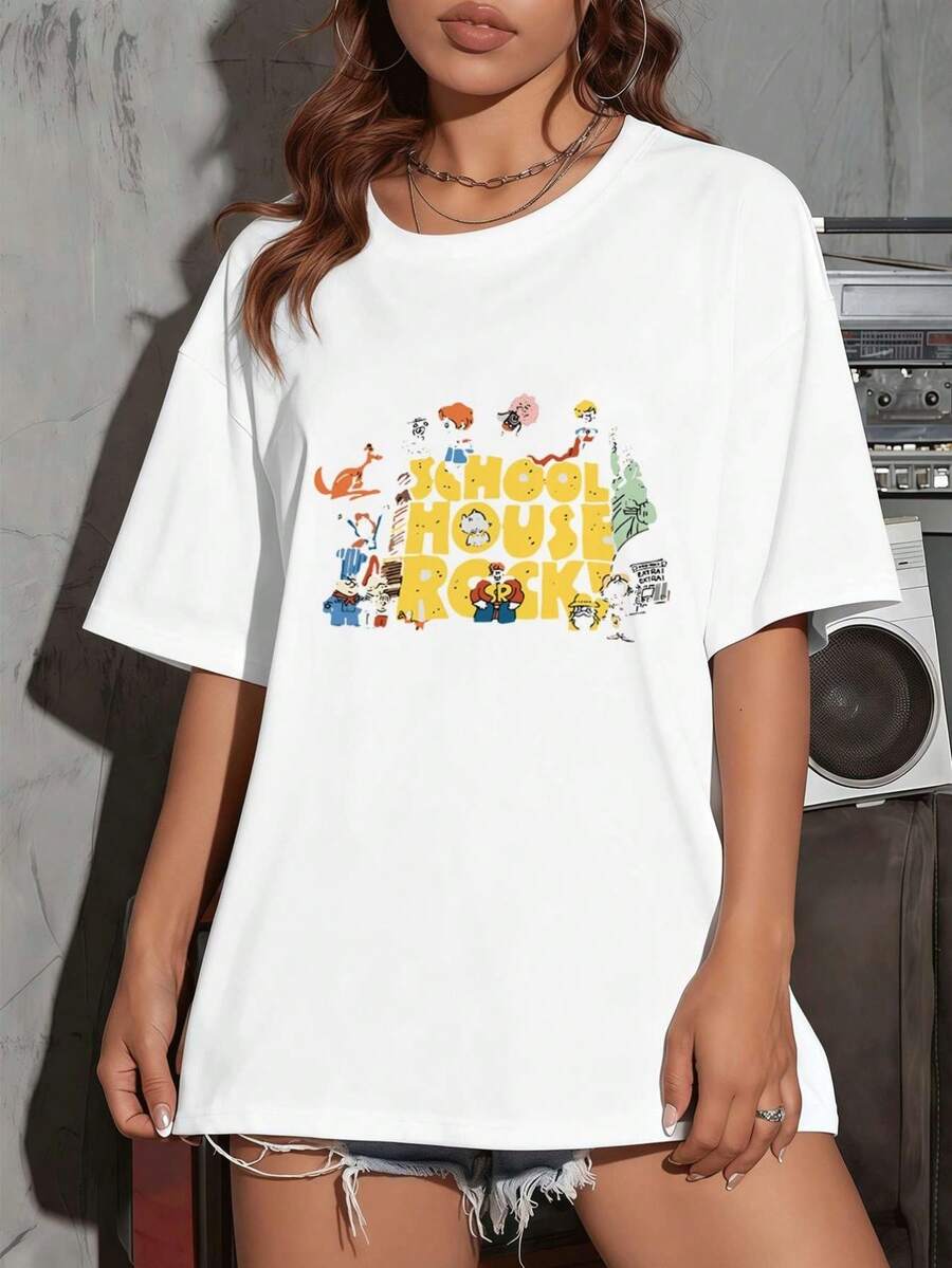 Women T-Shirts - White - View 1