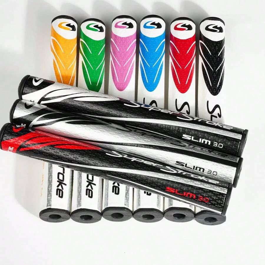 1pc Golf Club Putter Grip, Classic PU Grip, 2.0 3.0 Model - Multicolor - View 1