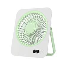 1件超靜音迷你桌面風扇，強風便攜式壁掛風扇，USB充電薄型冷卻風扇，長續航，適用室內外 - A - 查看 15