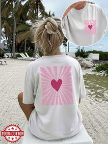 Women T-Shirts - Apricot - View 8