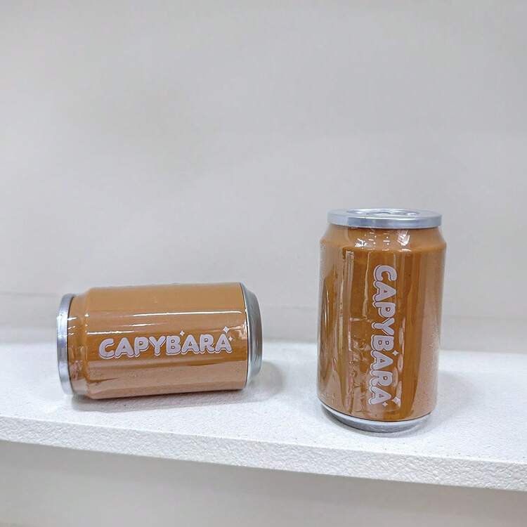 12个/套可爱水豚盲盒摆件，卡通网红水鼠装饰收藏品，创意生日礼物送给女孩和闺蜜 - 多色 - 查看 4