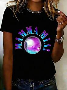 Women T-Shirts - Black - View 8