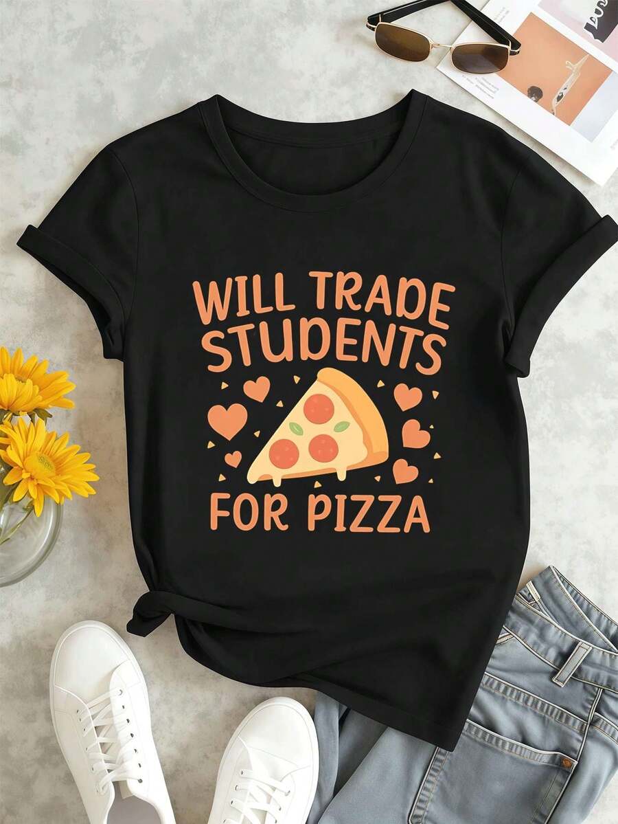 Women T-Shirts - Black - View 1