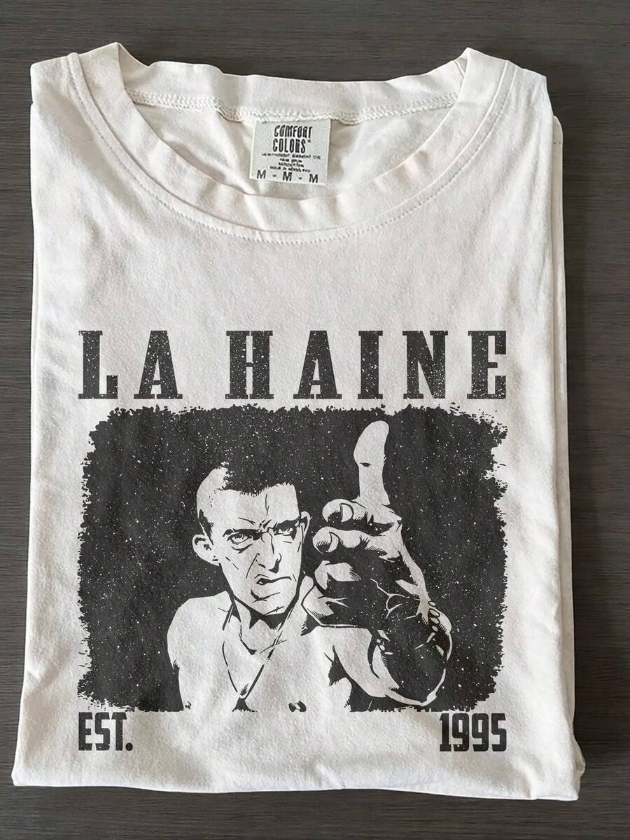 La Haine S1Hirt GrfiC1A de película vintage de  90 T1EE