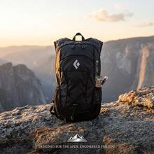 18L Lightweight Outdoor Backpack, Suitable For Hiking And Mountaineering, Black - Black - View 6