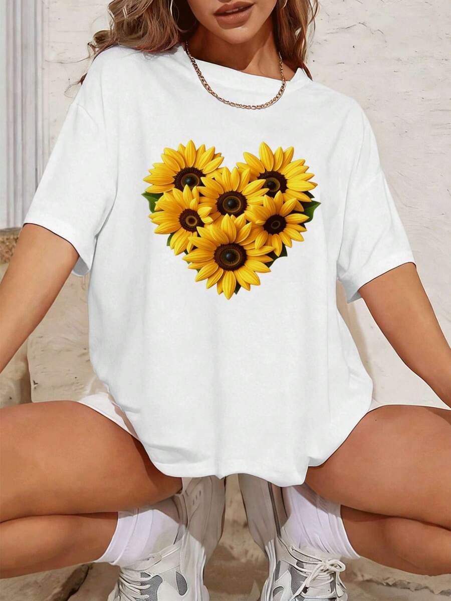 Women T-Shirts - White - View 1