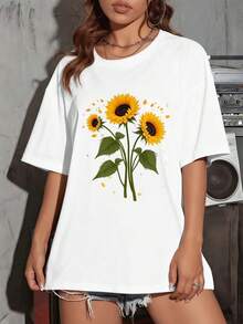 Women T-Shirts - White - View 1