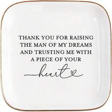 Mother In Law Gifts From Daughter In Law - Jewelry Dish For Mother Of The Groom Best Birthday Wedding Mother's Day Christmas Gifts For Mom From Bride - Mother in Law Gifts - 查看 1