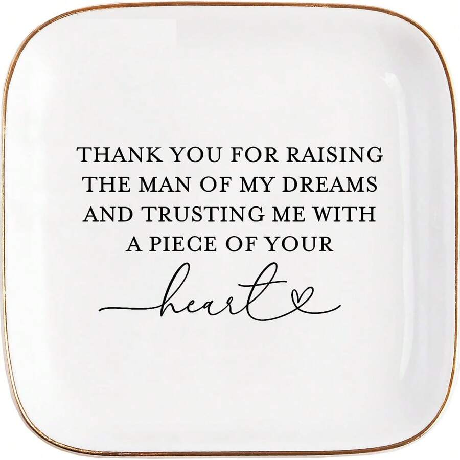 Mother In Law Gifts From Daughter In Law - Jewelry Dish For Mother Of The Groom Best Birthday Wedding Mother's Day Christmas Gifts For Mom From Bride - Mother in Law Gifts - 查看 1