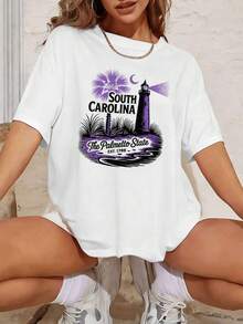 Women T-Shirts - White - View 1