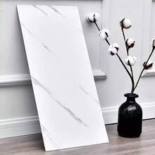 [10 Stück]Selbstklebende Wandfliesen Aufkleber - Marmoroptik für Küche, Badezimmer & Wohnzimmer | Wasserfeste Vinyl-Folie zum Renovieren ohne Maurer, Mietfreundlich - C - Übersicht 2