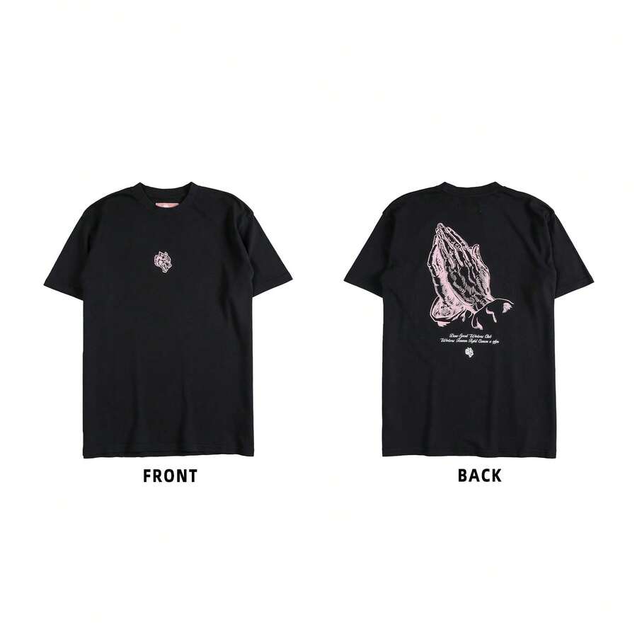 DARC Wolf Head Fitness American Style T-Shirt, Pure Cotton, Round Neck, Printed Short Sleeve - DSDT057 - Xem 1