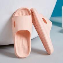 Non-Slip Bathroom Design Unisex House Slippers, Suitable For Bathing And Foot Washing. Made Of EVA Material, Soft And Comfortable, Quick-Drying, Also Suitable For Summer Wear. Simple Cut With Soft Fabric Ensures Comfortable Fit And Flexible Texture. Textured Outsole Provides Anti-Slip Traction. - A - View 18