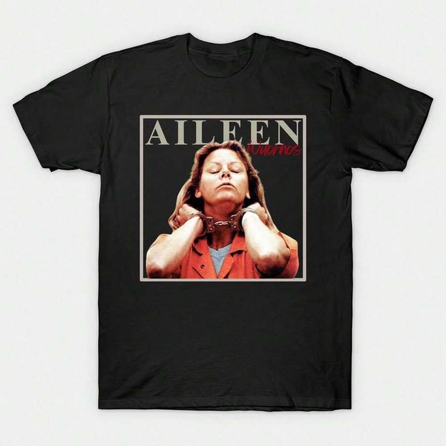 Aileen Wuornos _ True Crime Fan Design T-shirtShirt For Women Camiseta 100% Algodón Unisex - Playera Casual Premium de Corte Cómodo - Negro - Ver 1