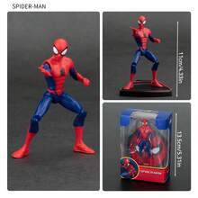 Figura coleccionable de superhéroe de Marvel - Estatuas de personaje de 4 pulgadas y 7 pulgadas, decoración de habitación o regalo perfecto - Multicolor - Ver 22