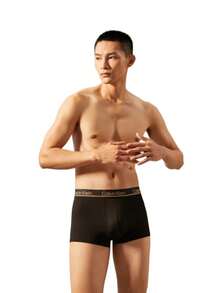 Calvin Klein CK NP2759O メンズ ボクサーパンツ 3 枚組 抗菌防臭 通気性抜群 ストレッチ素材 肌に優しい 春夏秋冬万能インナー - ブラック - チェックする 2