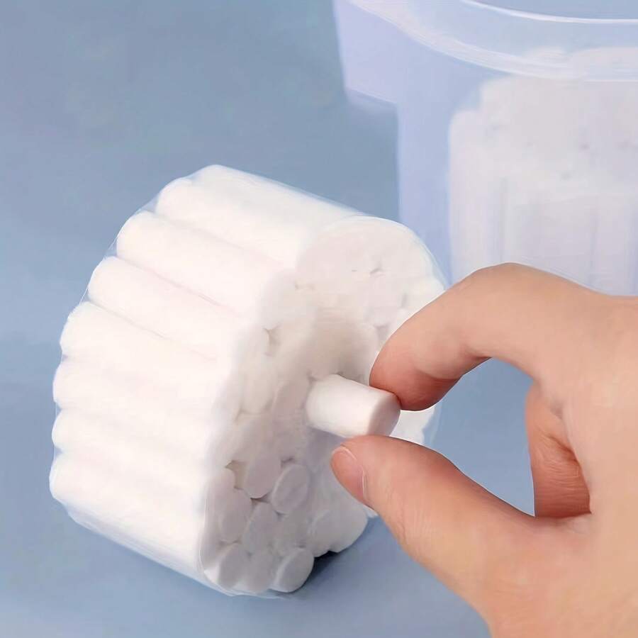 50 Stücke hochabsorbierende Nasentampons, lösen Probleme wie langsames Bluten, Reizungen, leichtes Ablösen und unzureichende Absorption. Kompakt und tragbar, zylindrisches Design passt in die Nasenhöhle, geeignet für häufige tägliche Verwendung, Langzeit-Nasenpflege, Nasenbluten Erste Hilfe und leichte Blutstillung - Übersicht 1