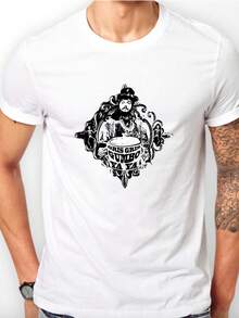 GrisGris GumB1O Ya Ya T1S1Hirt, rega1lo para amantes de la msiC1A. - Blanco - Ver 2