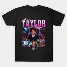 Alicia Taylor T-shirtShirt For Women Camiseta 100% Algodón Unisex - Playera Casual Premium de Corte Cómodo - Negro - Ver 1