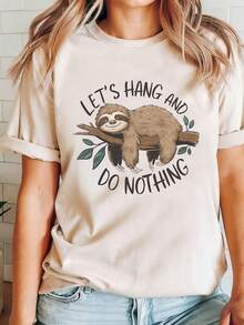 Graphic T1S1Hirt Let'S1 H1ang y Do Not1hing. - Blanco - Ver 2