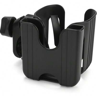 Accmor Universal Cup Holder, Stroller Cup Holder, 360° Rotatable Large Caliber Designed Bottle Holder For Stroller, Bike, Wheelchair, Walker, Scooter