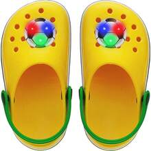 Kidstep Copa Soccer Children's Sandal - Comfortable And Fun LED Papete - 黃色 - 查看 2