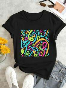 Women T-Shirts - Black - View 1