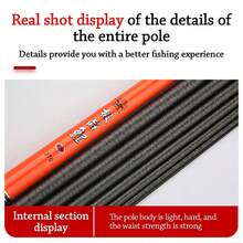 Ultralight Telescopic Fishing Rod Stream Lake Hand Pole Carp Feeder Portable Fishing Rods Tackle - Multicolor - View 9