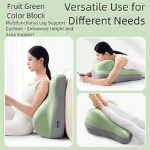 Multifunctional Wedge Pillow, Back Support, Multifunction Memory Foam Positioning Pad, Suitable For Bedroom, Living Room Sofa, Seat, Office, Car And Other Places - Car Seat Lumbar Cushion - one-size - View 6