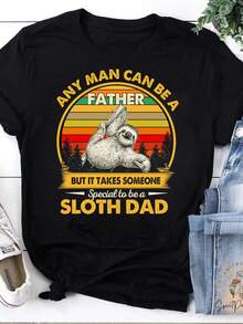 otro Rey Vintage Cualquier Hombre C1A Ser un Padre pero T1 Hace falta S1AL1Guien Especial Ser otro T1S1Hirt, otro S1Hirt, otros Amantes, Padres Dahirt. - Negro - Ver 2