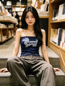 Women Tops - White - View 6