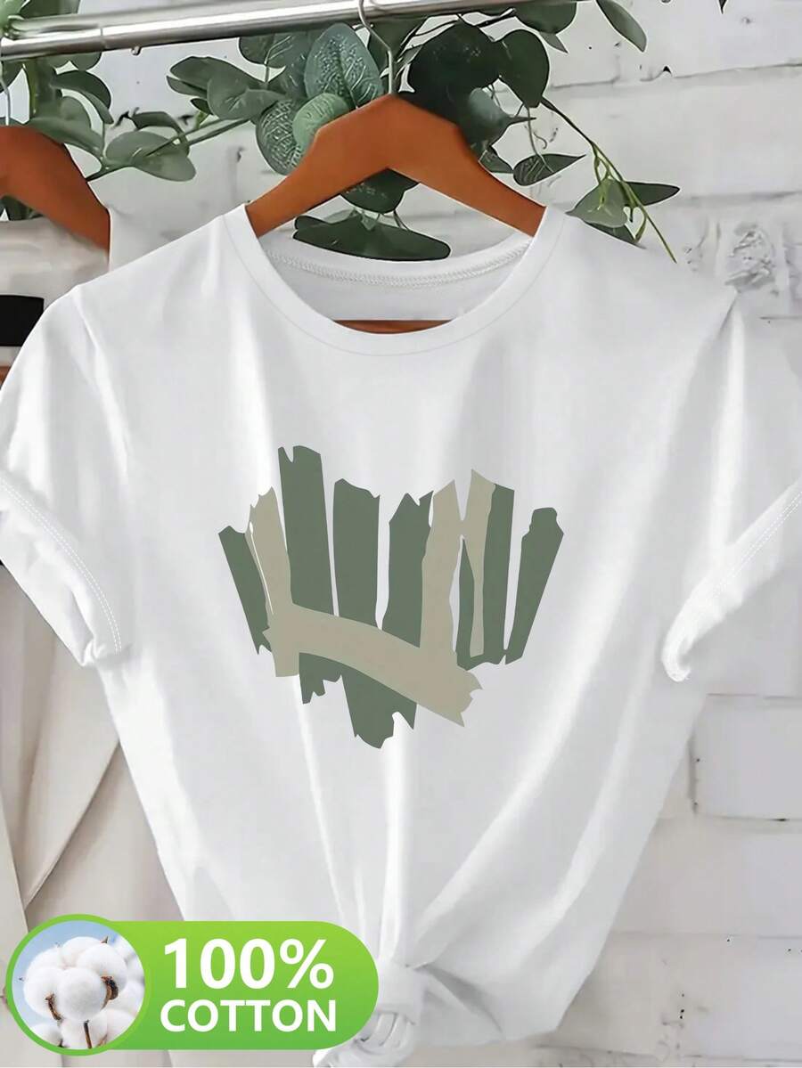 Women T-Shirts - [White] - View 1