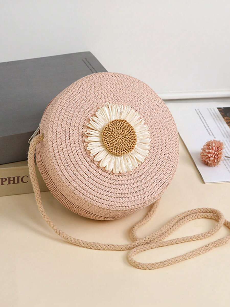 1 pieza Bolso bandolera mini monedero para niñas - Rosa - Ver 1