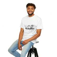 LNGSHOT  GROUP T-Shirt |   Illustrated Faces Tee |   4SHOBOIZ - 白色 - 查看 6