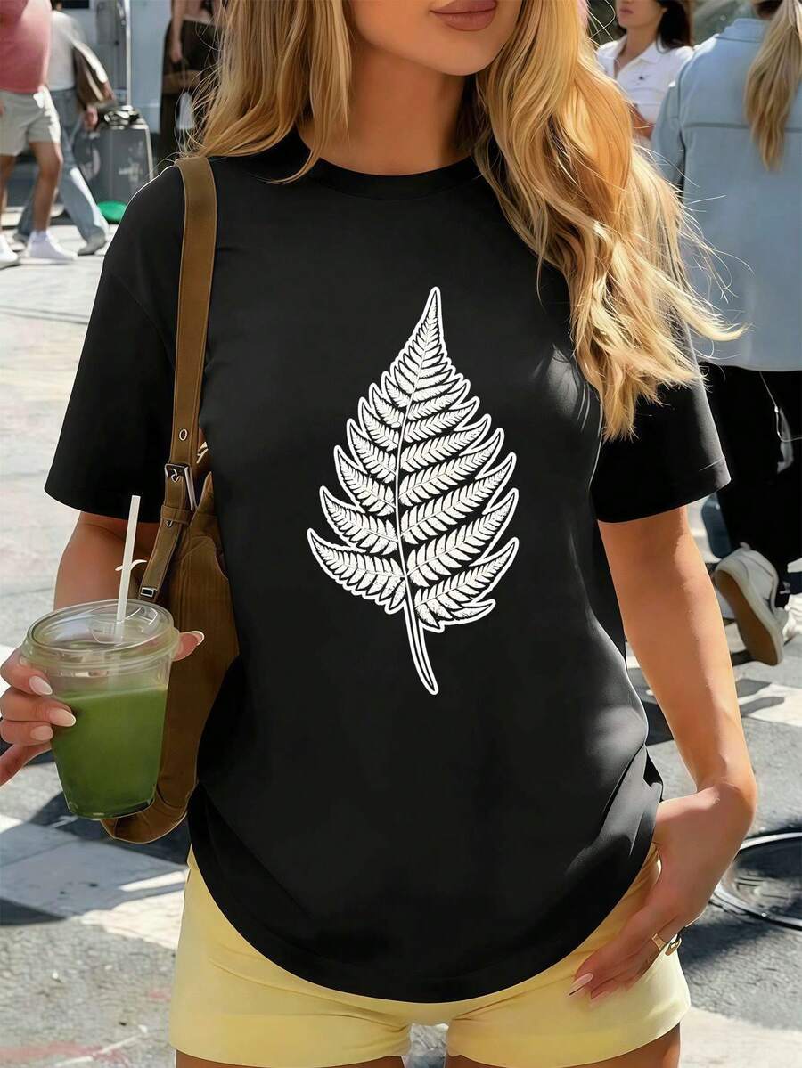 Women T-Shirts - Black - View 1