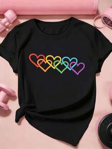 Women T-Shirts - Black - View 2
