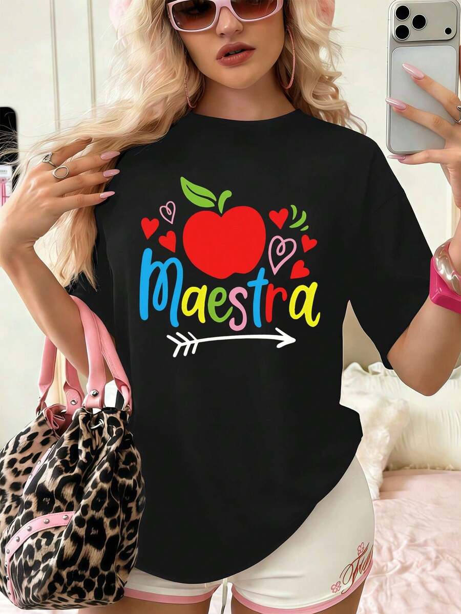 Women T-Shirts - Black - View 1