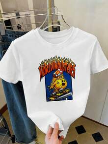 Women T-Shirts - White - View 2