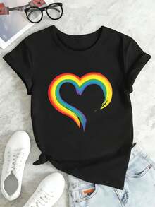 Women T-Shirts - Black - View 2