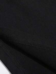 Camiseta personalizada de mujer talla grande, personalización de Halloween, sube tu foto/PNG/foto de grupo, camiseta de mujer de corte holgado de cuello redondo talla grande, camiseta gráfica personalizada, top negro de mujer, regalo de Halloween, regalo del Día de San Valentín, regalo de cumpleaños, regalo para la mejor amiga, top de verano para mujer, mejor amiga personalizada, top negro sólido de talla grande para mujer - Negro - Ver 7