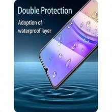 4 Stück Hochauflösender gehärteter Glas Bildschirmschutz für Galaxy S25, S24, S23 FE, A03, A04, A05, A06, A07, A13, A14, A15, A16, A17, A23, A24, A25, A26, A27, A34, A35, A36, A37, A54, A55, A56, A57, einfache Installation, kratzfest, kompatibel mit Handyhüllen, hochklare Transparenz - Transparent - Übersicht 8