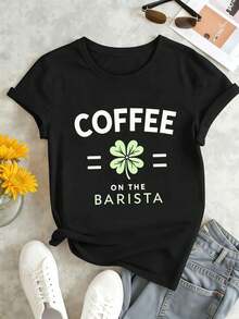 Women T-Shirts - Black - View 1