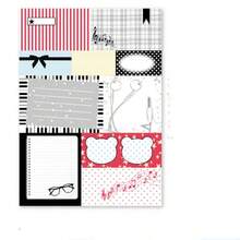 Libreta de notas retro y linda estilo coreano, cuaderno desprendible para estudiantes, diseño simple, material de papel, regalo perfecto, estilo, edición 2026 - multicolor - Ver 7
