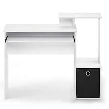 Furinno Computer For Computer - Weiss - Übersicht 5